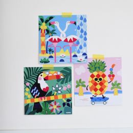 Kreativní samolepkové karty - V džungli