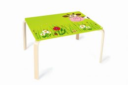 Dřevěný dětský stůl Kravička - 1 ks