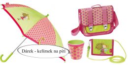 Set víla Florentine - kabelka, deštník, peněženka a dárek kelímek na pití - 1 ks