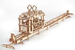 Ugears Mechanická 3D stavebnice - Tramvaj