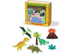 Dřevěné magnetky Dinosauři - 1 ks