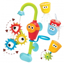Yookidoo Kouzelný kohoutek s ozubenými tvary - hračka do vany