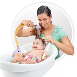Dětská sprcha Slon fialový - hračka do vany