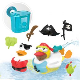 Kreativní plavací kachna - Pirát, hračka do vody