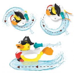 Kreativní plavací kachna - Pirát, hračka do vody