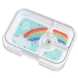 Krabička na svačinu - svačinový box Panino - Misty Aqua Rainbow