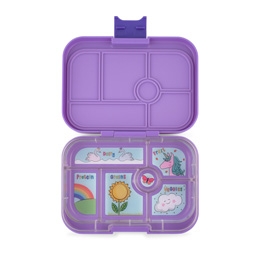 Yumbox Krabička na svačinu - svačinový box Original - Dreamy Purple Unicorn