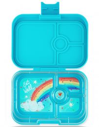 Krabička na svačinu - svačinový box Panino - Eighties Aqua Rainbow - 0 ks
