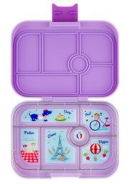 Krabička na svačinu - svačinový box Original - Lulu Purple Paris Tray - 0 ks