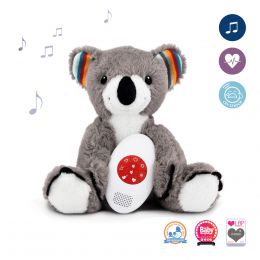 Plyšové zvířátko s tlukotem srdce a melodiemi Koala Coco - 0 ks
