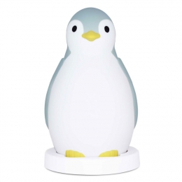 Noční světlo a trenér spánku Tučňák Pam Sleeptrainer s Bluetooth - modrý - 0 ks Noční světlo a trenér spánku Tučňák Pam Sleeptrainer s Bluetooth - modrý - 0 ks