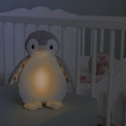Plyšový tučňák Phoebe - šumící zvířátko s nočním světlem a hlasovým rekordérem