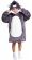 Hřejivá televizní mikinová deka s kapucí pro děti 3-6 let - Koala - 0 ks