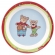 Melaminový protiskluzový talířek pro děti Wild and Berry bears - 0 ks
