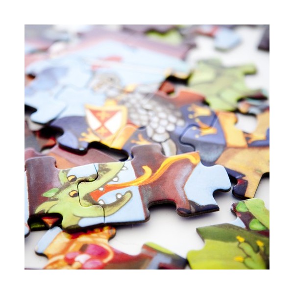 Puzzle Rys Neobyčejné puzzle | Juchoo